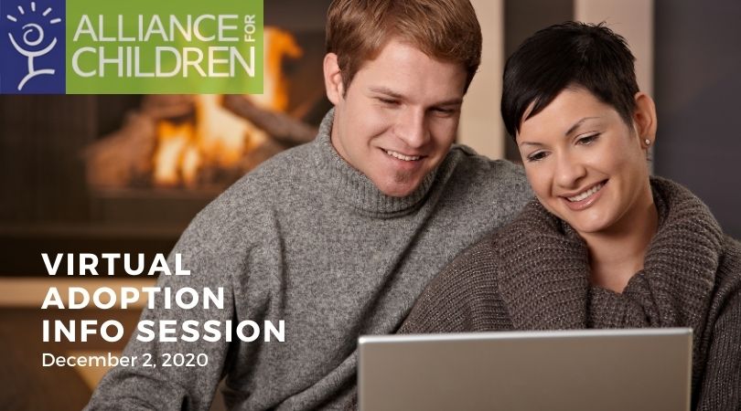 Virtual info meeting 1202 Alliance For Children Virtual Adoption Info Session