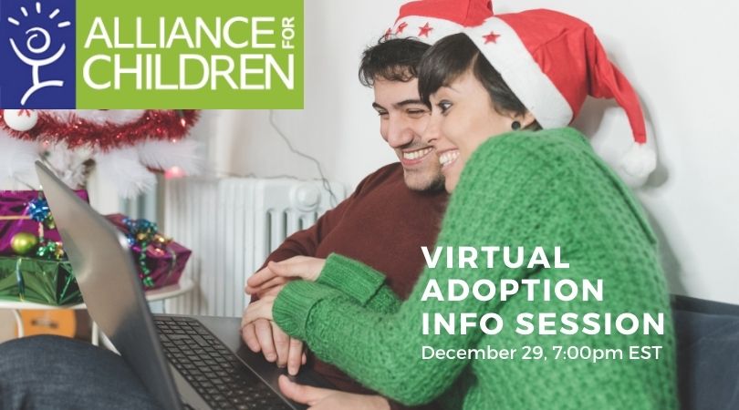Virtual info meeting 1229 VIRTUAL ADOPTION INFORMATION SESSION