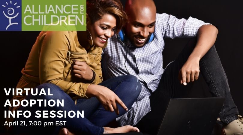 April 21 Inf Sess Alliance for Children Adoption Agency Information Events